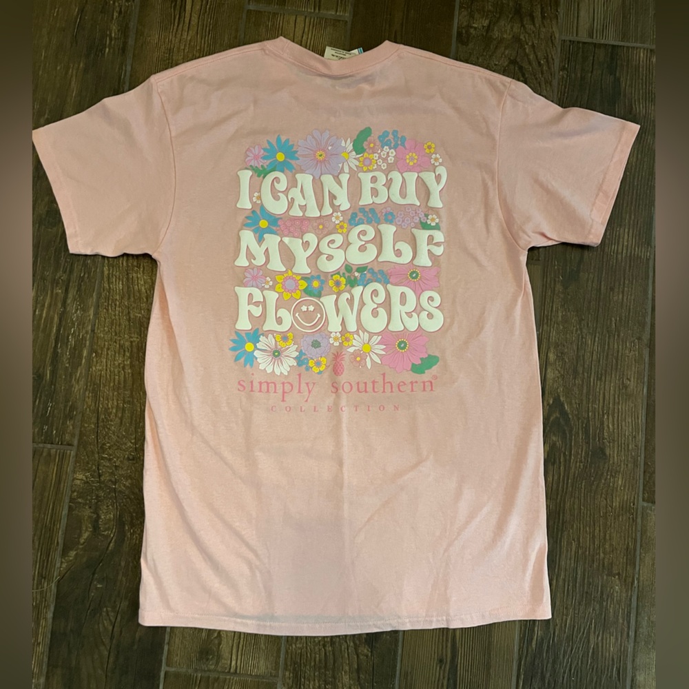 Simply Southern floral graphic t shirt